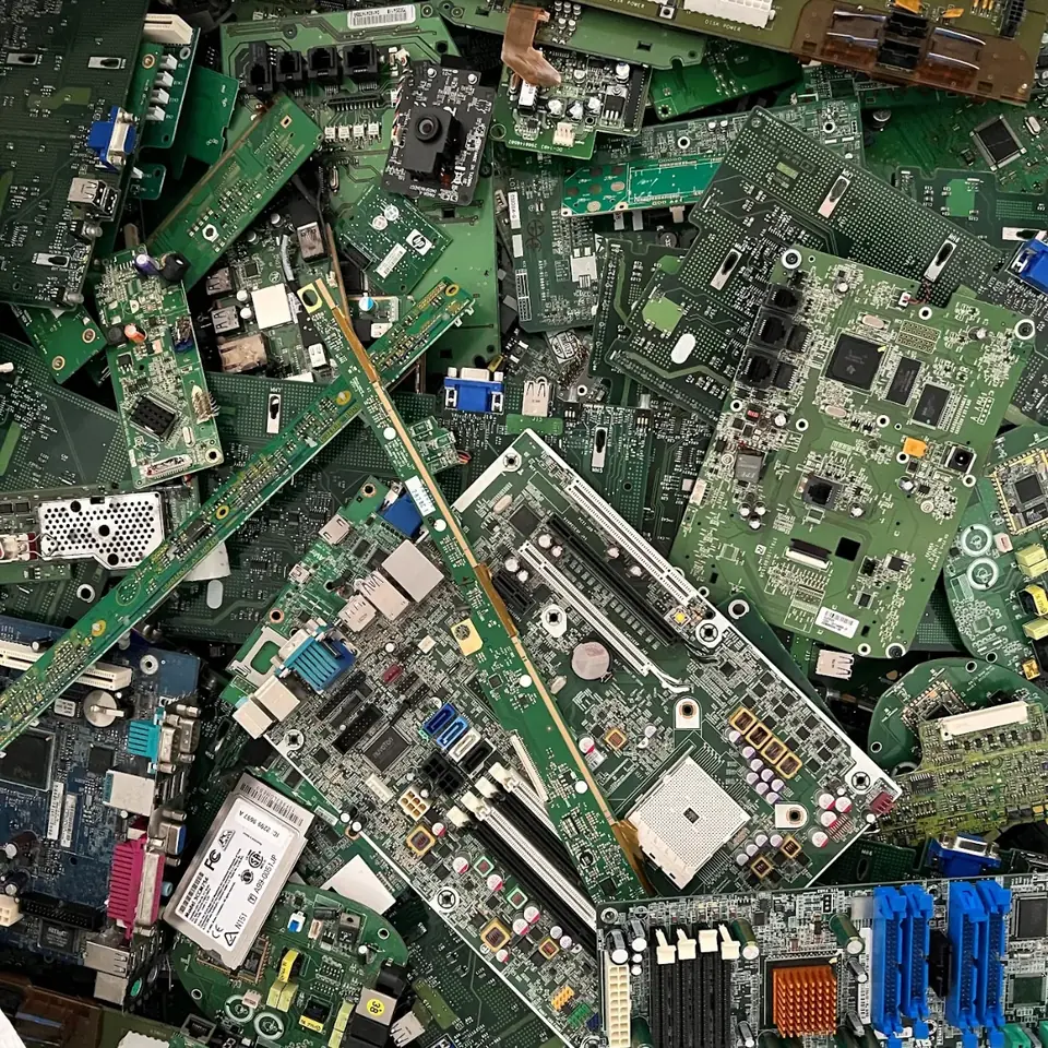 Pile of circuit boards